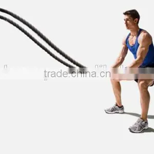Beckham Use Black Battle Rope for Training Rope Time thumbnail-6