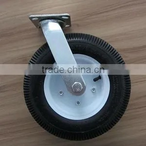 Small 10" Utility Tire Casters Wheel for Sale thumbnail-1