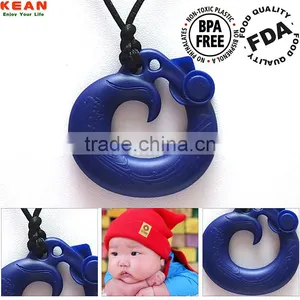 2016 Shenzhen Supplier Soft on Babies Gums Pacifier Clips for Option Silicone Pendant Teether thumbnail-1