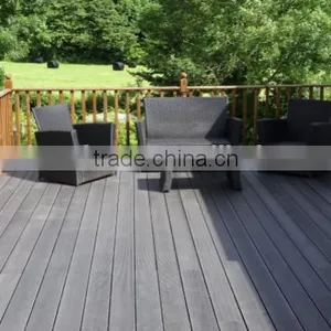 Outdoor Building Wood Plastic Composite Recycled WPC Decking Board thumbnail-6
