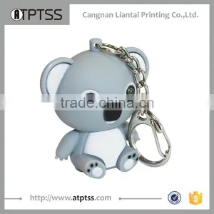 China Bulk Promotional Animal Shapes Keychain Soft Baby Toys Koala Keychain thumbnail-2