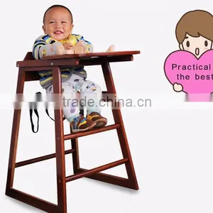 Baby Wooden Dinning Chair Wood Highchair thumbnail-6