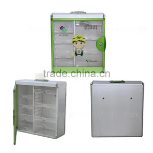 Communal Aluminum First Aid Kit Metal Wall Mounted First Aid Box thumbnail-3