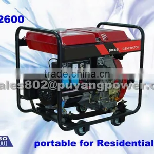 2000W Portable Diesel Generator for Residential Use thumbnail-1