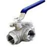 304 316 Stainless Steel 3-way Water Valve thumbnail-1