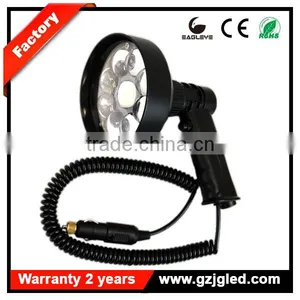 Factory Outlet 3000 Lumens LED Handheld Vehicle Hunting Spot Torch Camping Work Fishing Light 12V thumbnail-1