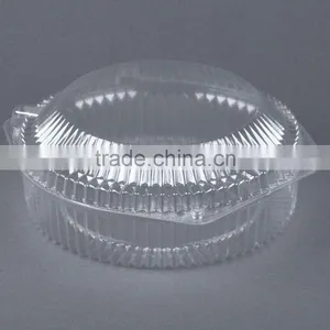 OEM Round Hinged Clamshell Cheesecake Containers thumbnail-4