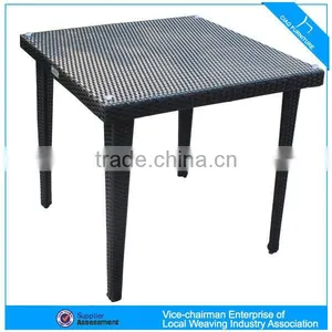 F-CF1214 Rattan Furniture Wicker Furniture Garden Furniture Dining Table Glass on Top thumbnail-1