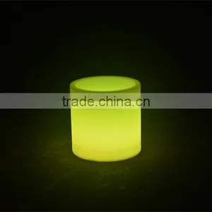 BSCI Approval Rechargeble Flower Pot/ Small Plastic Color Changing Vase Planter/bright Color Flower Pot thumbnail-5