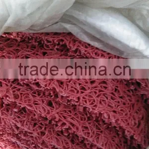 Dark Red Pvc Roll Coil Mat Rubber and Plastic Pvc Door Mat thumbnail-1