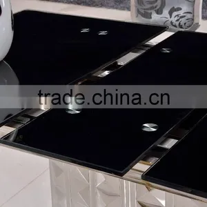 TH391 2015 New Model Foldining Tempered Glass Dining Table thumbnail-4