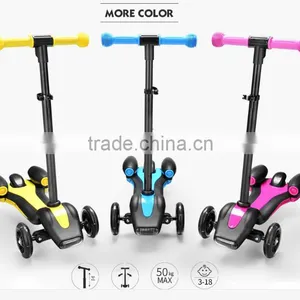 Latest Arrival Kids Electric Spray Scooter, 4.5inch 3 Wheel Electric Scooter With LED Light For Kids thumbnail-4