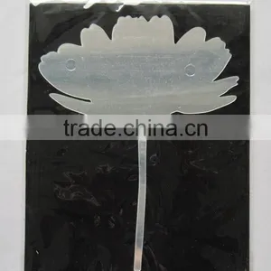 Lotus Leaf Shape Decoration Mirror Stickers thumbnail-1