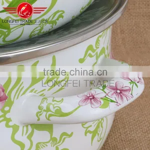 Quality First Kitchenware 3pcs New Enamel Lid Enamel Casserole Set Wholesale thumbnail-6