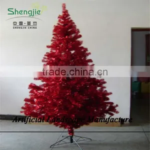 SJZJN 1540 Latest Design Beautiful Christmas Tree High Quality Manmade Pine Christmas Tree thumbnail-1