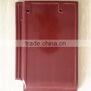 New Design Glazed Clay Building Materials, Waterproof and Insulated Roof Tiles thumbnail-1
