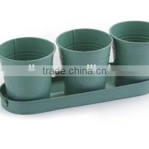 Metal Flower Pot thumbnail-1