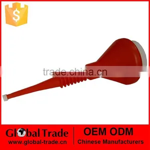 Home Car Motocycle Plastic Funnel King Dark Red Double Capped Funnel 150877 thumbnail-1