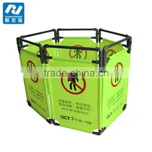 Pvc Elevator Maintenance Barriers,elevator Plastic Safety Barriers at Work thumbnail-1