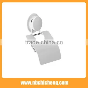 Bathroom Tissue Roll Suction/Holder Toilet Tissue Paper Roll Holder Hanger With Cover Waterproof Toilet Paper thumbnail-4