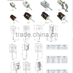 High Voltage Electrical Fence Porcelain Peek Insulator thumbnail-6