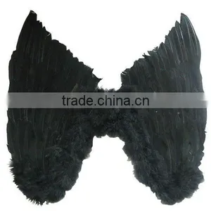 719095 BLACK ANGEL FEATHER WING thumbnail-1