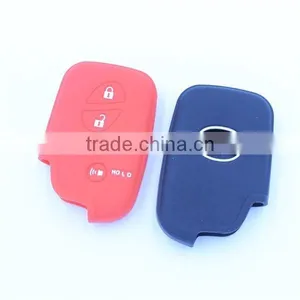 Silicone Smart Key Cover for LEXUS CT200H RX350 RX450H 4 Button Remote Keys thumbnail-2