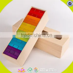 Wholesale Intelligent Wooden Baby Building Blocks Toy Creative Wooden Baby Building Blocks Toy for Fun W13D143 thumbnail-4