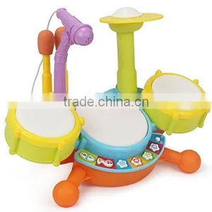 Dongguan Toys Kids Rock Band Drum Toy Set 1-3 Years Old From ICTC Factory thumbnail-1