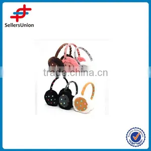 Large CHEAP Earmuff With Bowknot thumbnail-1