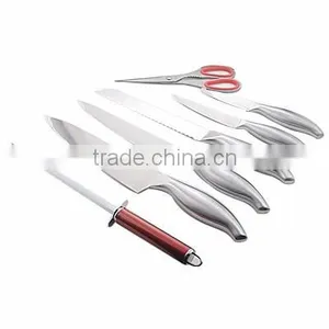 8pcs Kitchen Stainless Steel Knife Chef Set thumbnail-2