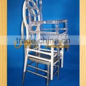 Crystal Wedding White Resin Banquet Chairs Wholesale thumbnail-6