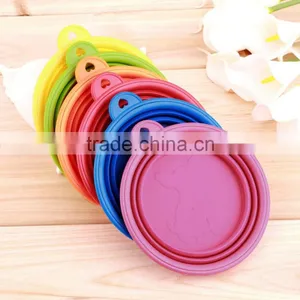 Fashion Silicone Collapsible Pet Supplies Pet Dog Kitten Feeding Water Feeder Travel Bowl Dish Feeder Dogs Dog Shop thumbnail-3