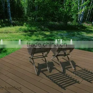 Outdoor Use Wholesale Price Dark Chocolate Strand Woven Matt Bamboo Decking thumbnail-1