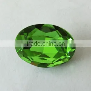 18*25mm Cheap Bling Sew on Oval Stone Factory Sell Garment Beads thumbnail-3