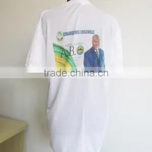 White 100% Polyester Culture Clothing Custom Election T-shirt Wholesale From China thumbnail-2
