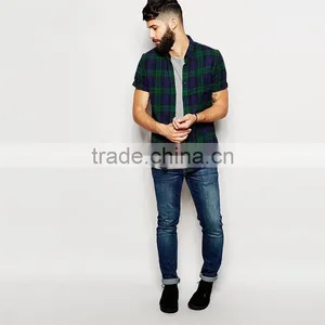 Mens Cut and Sew T-shirt Blank Grey Custom T-shirt thumbnail-3