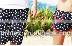 Hot Sale Custom Printing Couple Beach Shorts Made in China thumbnail-1