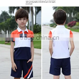 Professional School Supplies Bulk Customized Colors Fashion Kids Sport Wear for Kindergarten Primary School Uniform thumbnail-6
