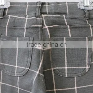 Cotton Spandex Terry Fabric Children Girl Pants for Outerwear thumbnail-3