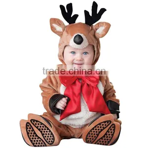 Reindeer Costume Baby Christmas Outfit Rudolph Fancy 2016 thumbnail-1