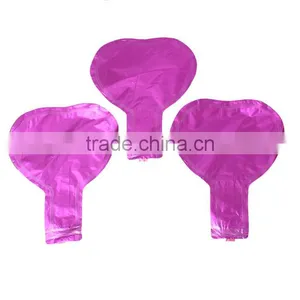 Aluminium Foil Balloons Party Decoration Heart Fuchsia thumbnail-3