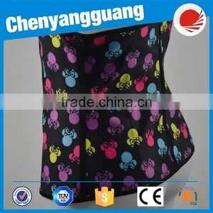 CYG-double Steel Boned Waist Cincher Underbust Waist Trainer Corset thumbnail-1