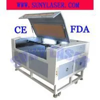 100w/130w CO2 Wood Laser Cutting Machine With CE and FDA thumbnail-1