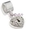 Heart Dangle Great Polishing and Delicate European Style Beads thumbnail-1