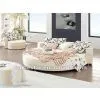 2012 Hot Sale Modern Elegant Design Bed Room Furniture Round Bed thumbnail-1