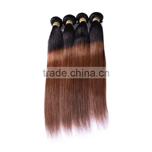 7A Ombre Hair Extensions 1B/30# Brazilian Virgin Hair Cheap Ombre Brazilian Hair Straight thumbnail-6
