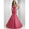 High Quality Taffeta Material Strapless Beaded Mermaid Lady Prom Gown thumbnail-1