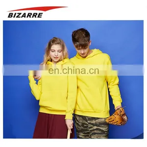 Custom Multicolor Pull Over Unisex Cotton Blank Hoodies With No Labels thumbnail-1