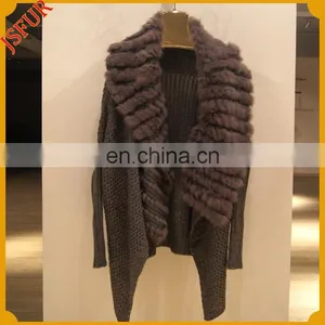 Hot Style Nice Pattern Wool Knit Coat thumbnail-1